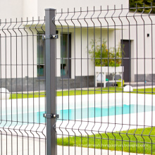 China Factory Supplier 3D Curved Bend Powder Coated Metal Mesh Fence Panels.